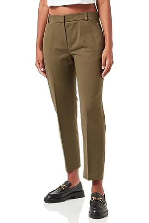 Tommy Hilfiger Damen Essential Slim Straight CO Chino WW0WW39866 Gewebte Hosen, , 44