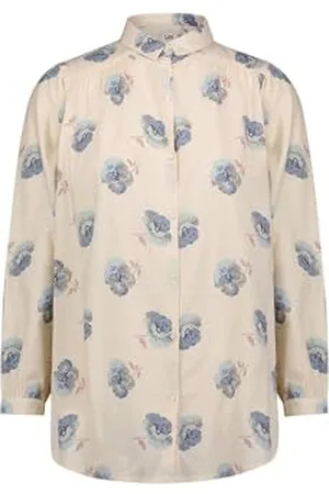 Lee Damen Shirred Blouse Shirt, , XL