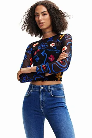 Desigual Damen Ts_sence 2000 T Shirt, , L EU