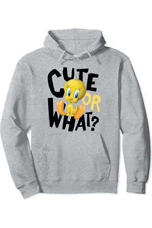 LOONEY TUNES Tweety Cute or What Pullover Hoodie
