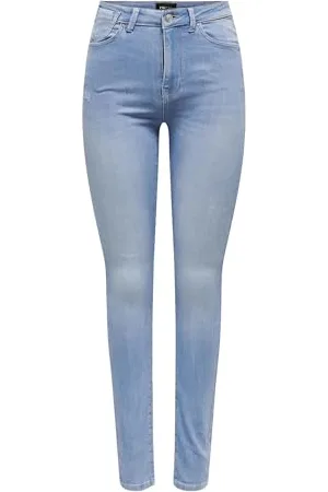 ONLY Female Skinny Jeans Skinny Fit Hohe Taille Jeans