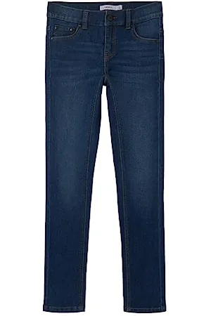 NAME IT Mädchen NKFPOLLY Skinny Jeans 9214-IS PB Jeanshose, , 122