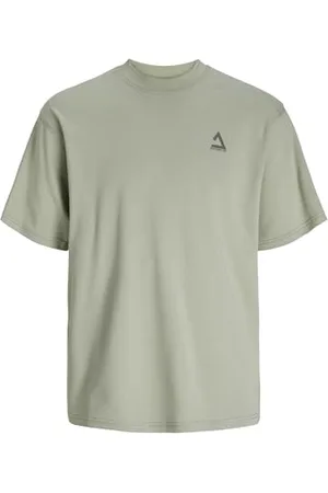 JACK & JONES Male T-Shirt Gedruckt Rundhals T-Shirt