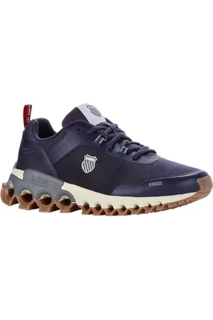 K-Swiss Herren Tubes Grip Sneaker, Peacot/Steel Gry/Gum, 39 EU