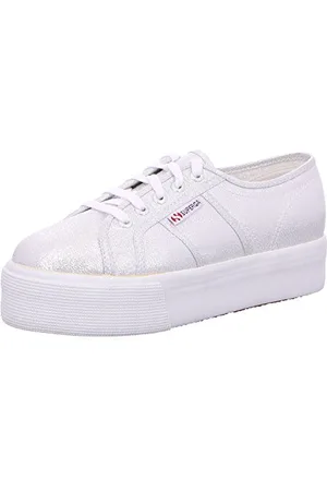 Superga Damen 2790-lamew Sneaker, Grau (Grey Silver 031), 40 EU