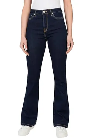 Pepe Jeans Damen Flare Hw Pl204733 Jeans, , 33W x 30L