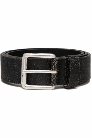 Replay Herren Gürtel aus Leder, (Schwarz), 110