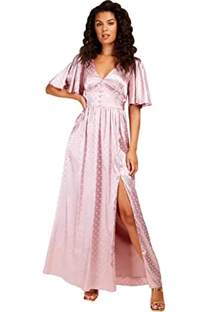 Little Mistress Damen Spot Maxi Kleid für besondere Anlässe, 38