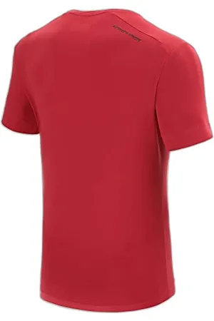 macron Herren Athleisure Scc Dubrovnick Slim T Deep Red Ss Shirt, , M
