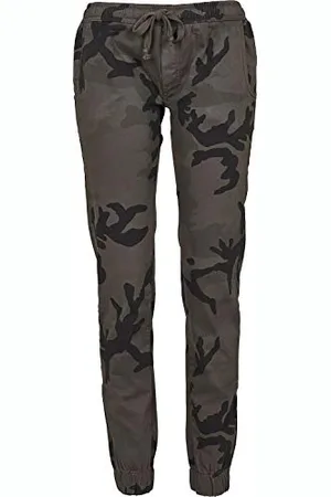 Urban classics Damen Ladies Camo Jogging Pants Sporthose, , M