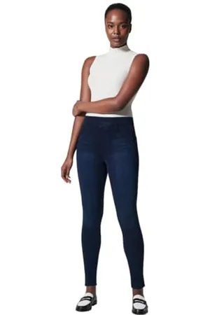 Spanx Damen Ankle Jean-ish Leggings Hose, , L EU