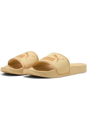 PUMA Unisex Leadcat 2.0 Schiebe-Sandalen, Almost APRICOT-Dark Poppy, 43 EU