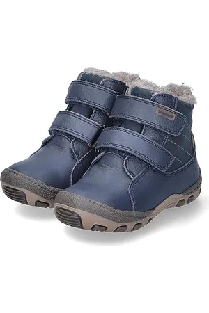 Bisgaard Kinder Winterstiefeletten Hunter TEX Blau Leder