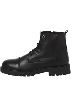 JACK & JONES Herren Jfwtremor Leather Boot Sn Schnürstiefelette, , 45 EU
