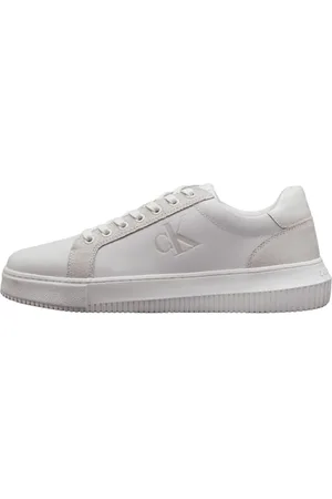 Calvin Klein Jeans CHUNKY CUPSOLE AUTHENTIC Turnschuhe Herren, Weiß (Bright White/Creamy White), 41 EU
