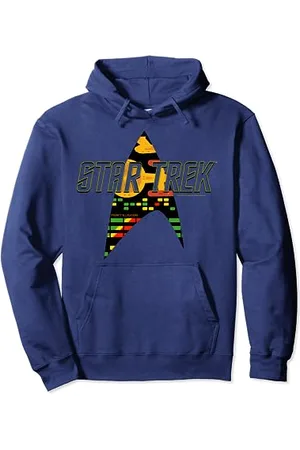 Star Trek The Original Series Allocations Text Logo Pullover Hoodie