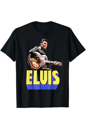 Elvis Presley Offizielles Gitarrenporträt T-Shirt