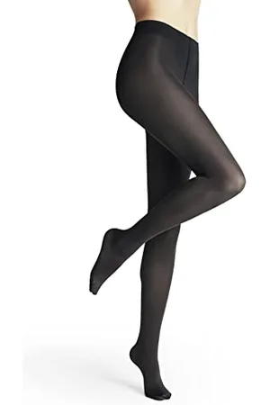 Falke Damen Strumpfhose Seidenglatt 40 DEN W Ti halb-blickdicht einfarbig 1 Stück, , M-L