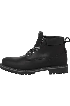 JACK & JONES JFWQUEENSWAY LEATHER BOOT SN