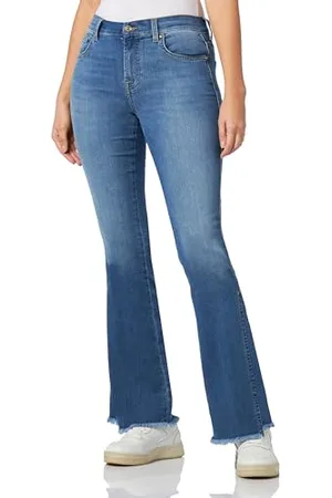7 for all Mankind Bootcut TAILORLESS Bair High Hopes with Outseam Panel