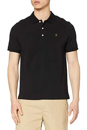 Farah Herren Blanes Polohemd, , L
