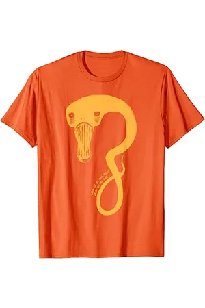 Billie Eilish Offizielles orangefarbenes Monster T-Shirt