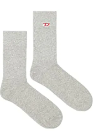 Diesel _SKM-RAY CALZINO_SOCKS_Grau_L Tall