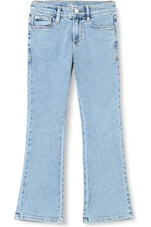 QS by s.Oliver Junior Mädchen 2140947 Jeans Flared Leg, Regular Fit, , 170/SLIM