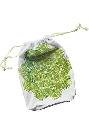 Questo Casa Bedruckte Baumwoll Taschen mit Kordelzug, Einkaufstasche, Stoffsack, Stofftasche, Beutel, Gemüsesack, Wiederverwendbare, Faltbar, Größe: 40x50 Cm