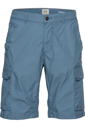 Camel Active Herren Regular Fit Cargo Shorts mit Minimal Print menswear-40IN