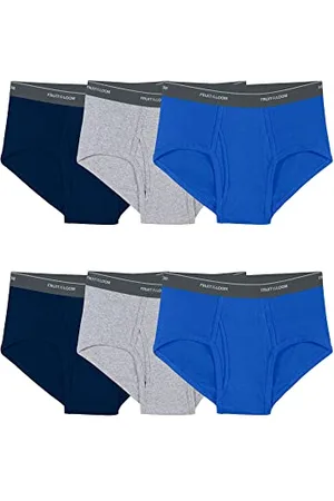 Fruit Of The Loom Herren 6-Pack Assorted Fashion Brief Unterwäsche, , Medium (6er Pack)