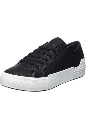 Tommy Hilfiger Damen Vulcanized Sneaker Quilted Mono Schuhe, (Black), 40