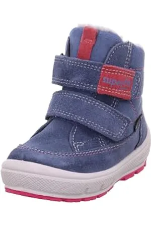 Superfit Baby-Mädchen GROOVY warm gefütterte Gore-Tex warm gefütterte Gore-Tex warm gefütterte Gore-Tex Schneestiefel, BLAU/PINK 8020, 20 EU