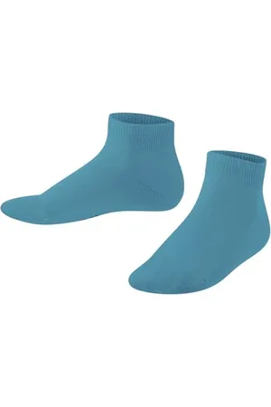 Falke Unisex Kinder Sneakersocken Family K Sn nachhaltige Baumwolle kurz einfarbig 1 Paar, , 23-26