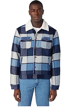 Wrangler Herren Wool Trucker Jacket, , L EU