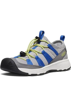 Keen Unisex Kinder Motozoa Sneaker, Steel Grey Evening Primrose, 35 EU