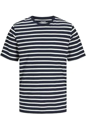 JACK & JONES Male T-Shirt Plain O-Neck T-Shirt