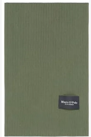 Marc O’ Polo Marc OߴPolo Herren Schal aus Bio-Baumwolle weich, Grün (Victorian Mist), One Size