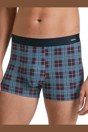Calida Cotton Code Design Boxershorts Herren, weicher Elastikbund