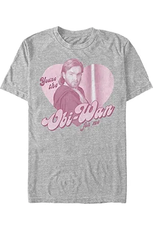 STAR WARS Unisex Wan for Me Organic Short Sleeve T-Shirt, , XXL