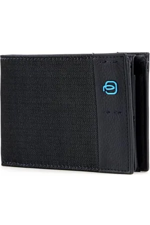 Piquadro Portefeuille Homme Avec Ausweiskartenhalter, Chevron/Blau, Taglia Unica, Zeitgenössisch