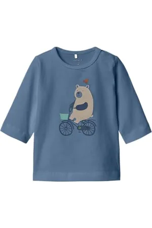 NAME IT Jungen Longsleeve aus Bio-Baumwolle -74