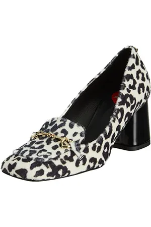 Moschino Damen Scarpad.grob75 Cav.gesprenkelt Schuh, :, 38 EU