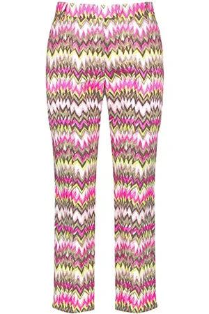 Gerry Weber Damen Gemusterte 7/8 Hose Gemustert 7/8 Länge 34