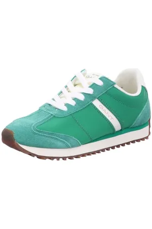 GANT Damen BEJA Sneaker, Green, 42 EU