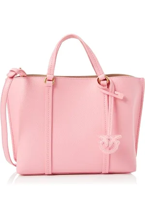 Pinko Damen Carrie Shopper Classic Leder Bottalata Tasche