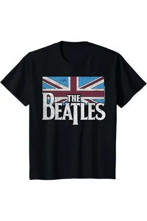 The Beatles Kinder Britische Flagge T-Shirt