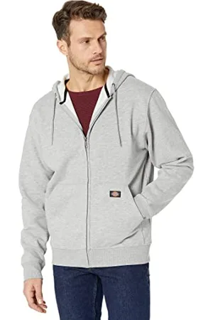 Dickies Herren, Fleece-Kapuzenweste mit durchgehendem Reißverschluss, regular, , XXL