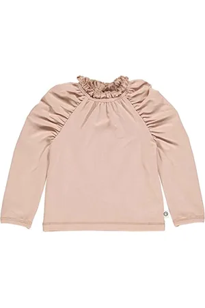 Müsli By Green Cotton Mädchen Cozy Me Frill L/S Baby T Shirt, , 56 EU