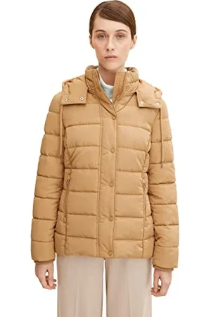 TOM TAILOR Damen Winterjacke mit Kapuze 1032480, , XS